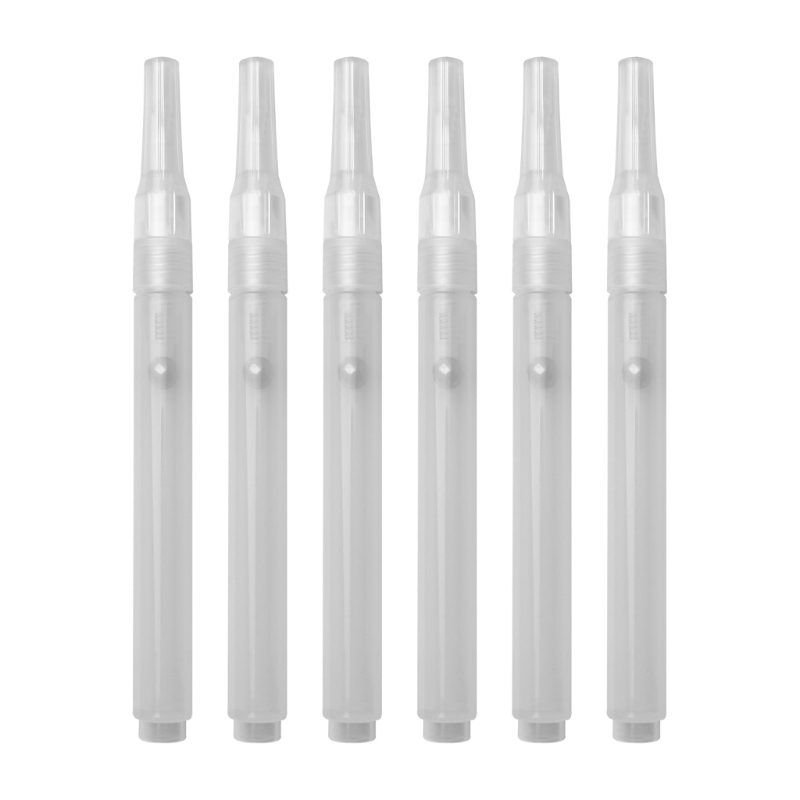 Midsole Marker Paint - Stylo pinceau vide transparent rechargeable, 6
