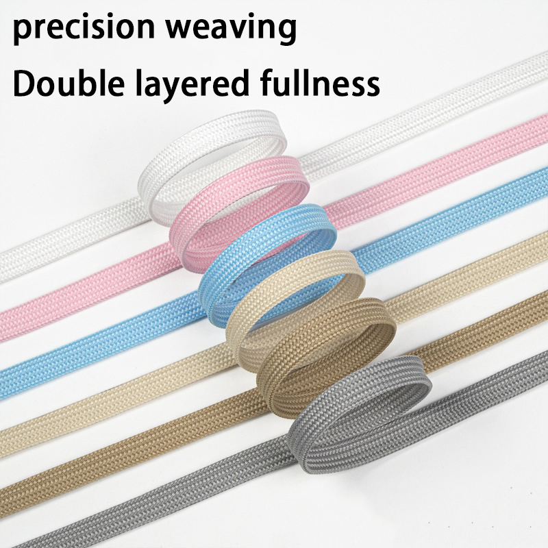 Lace Replacement Flat - Lacets plats multicolores, lacets de remplacement