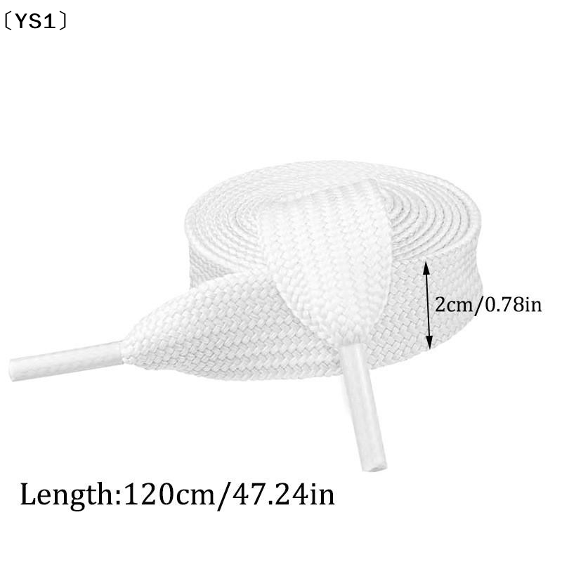 〔YS1〕 Lacets larges de 2 cm po - Lace Replacement Flat avis et prix