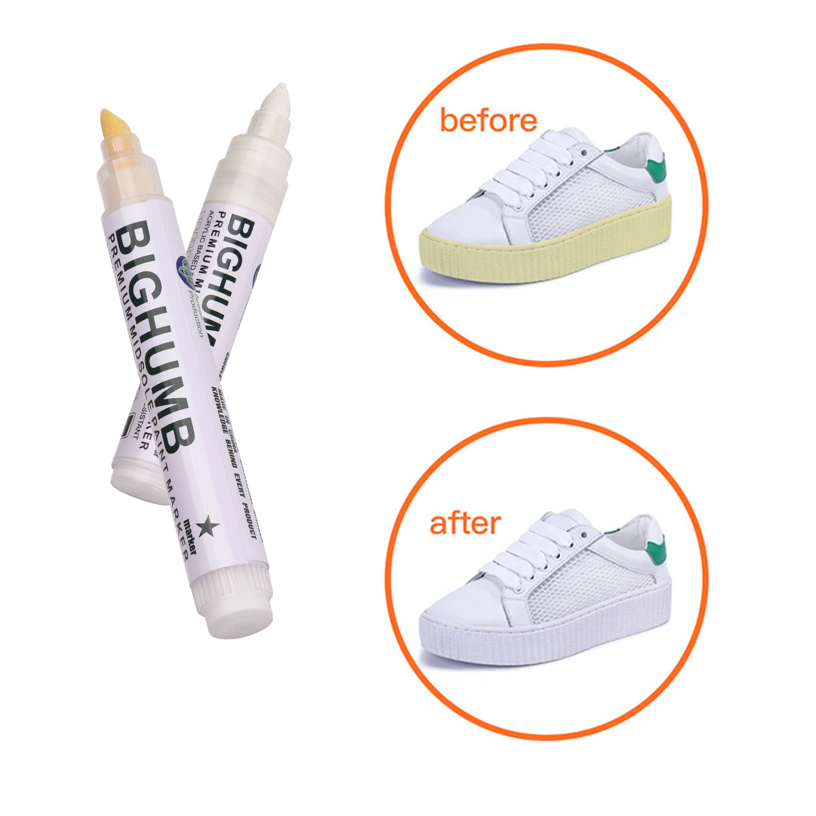 Stylo marqueur de peinture BIG - Midsole Marker Paint avis et prix