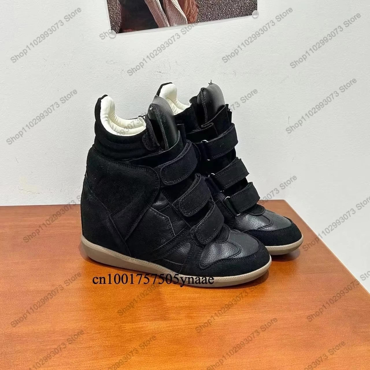 Baskets montantes à talon comp - Leather Sneaker Care Kit avis et prix
